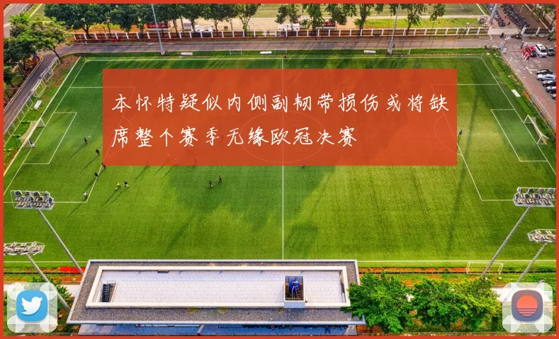 本怀特疑似内侧副韧带损伤或将缺席整个赛季无缘欧冠决赛
